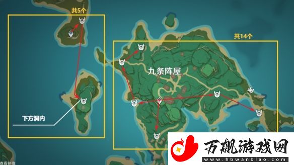 原神4.3海乱鬼讨伐路线一览