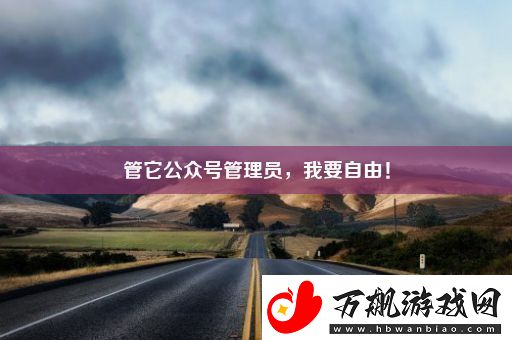 管它公众号管理员-我要自由！