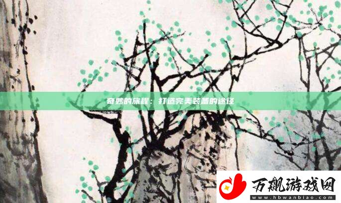 奇妙的旅程：打造完美装备的途径