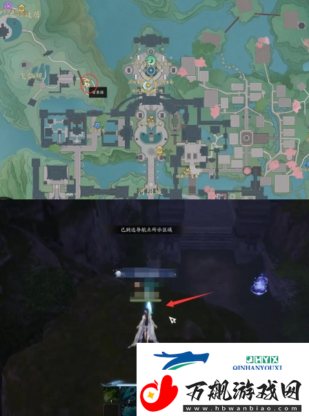 诛仙世界河阳城百景游观景点在哪