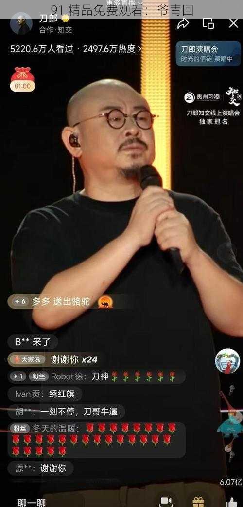 91 精品免费观看:爷青回