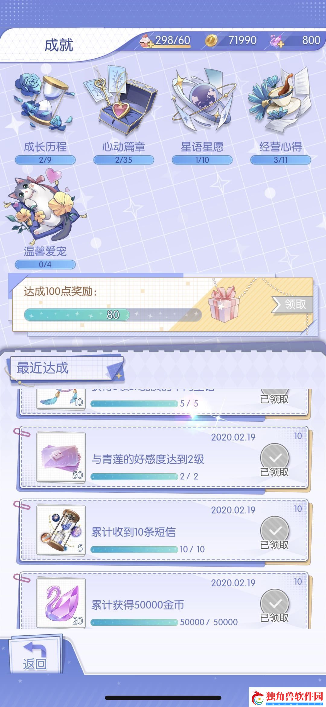 梦间集天鹅座化妆品怎么获得