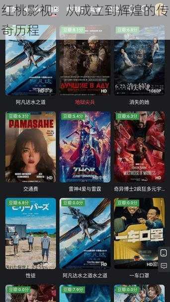 红桃影视:从成立到辉煌的传奇历程