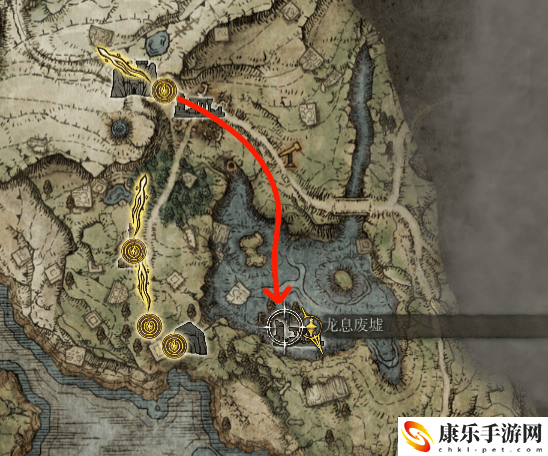 艾尔登法环圆桌大厅位置