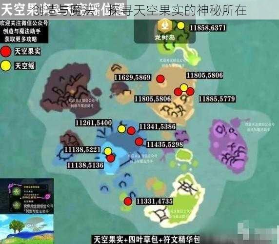 创造与魔法：探寻天空果实的神秘所在