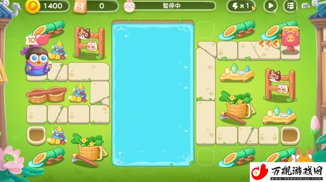 保卫萝卜4夏日垂钓3关攻略-夏日垂钓第3关图文通关教程