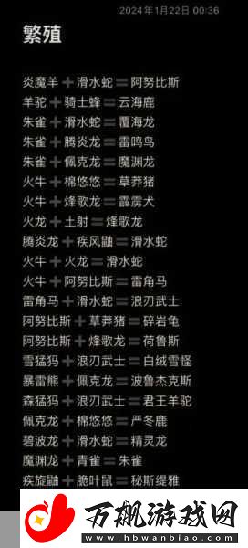 幻兽帕鲁-解锁精灵合成与配种全攻略