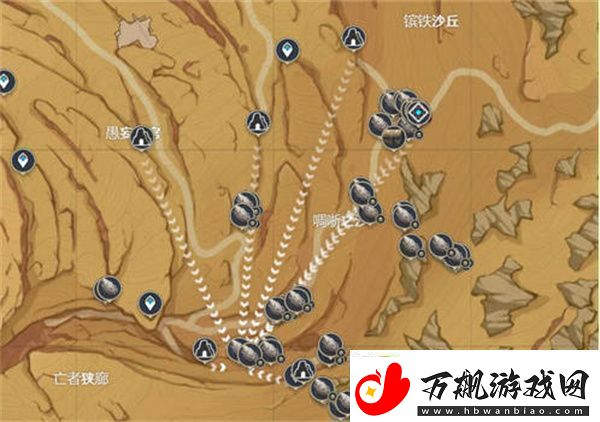 原神沙脂蛹最快收集路线