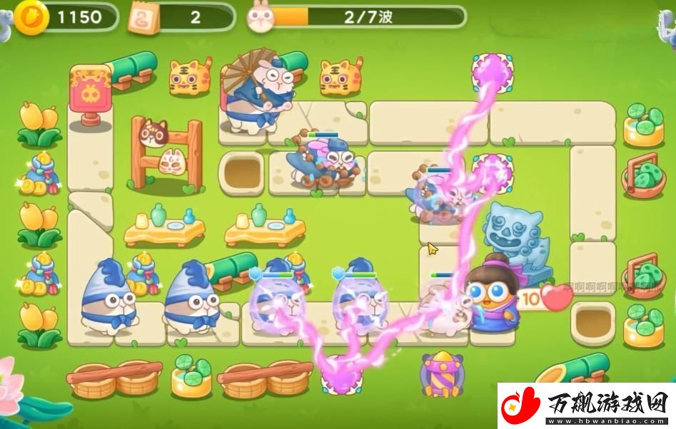保卫萝卜4夏日垂钓17关攻略