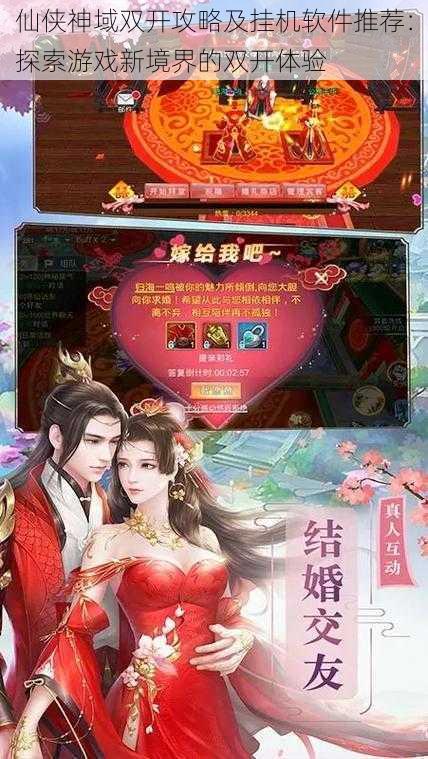 仙侠神域双开攻略及挂机软件推荐：探索游戏新境界的双开体验