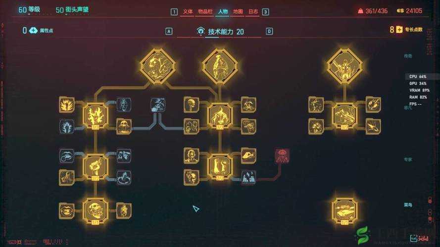 赛博朋克 2077 重置属性技能点办法 洗点技巧全解析