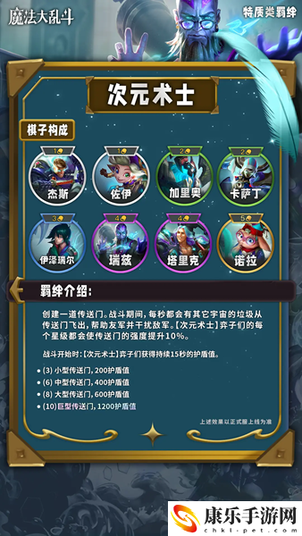 云顶之弈s12次元术士羁绊介绍