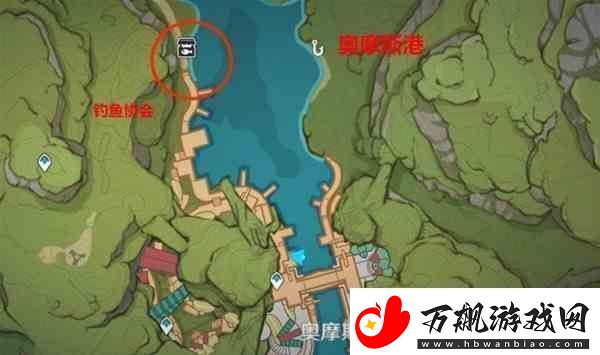 原神在须弥地区的位置和鱼类的分布
