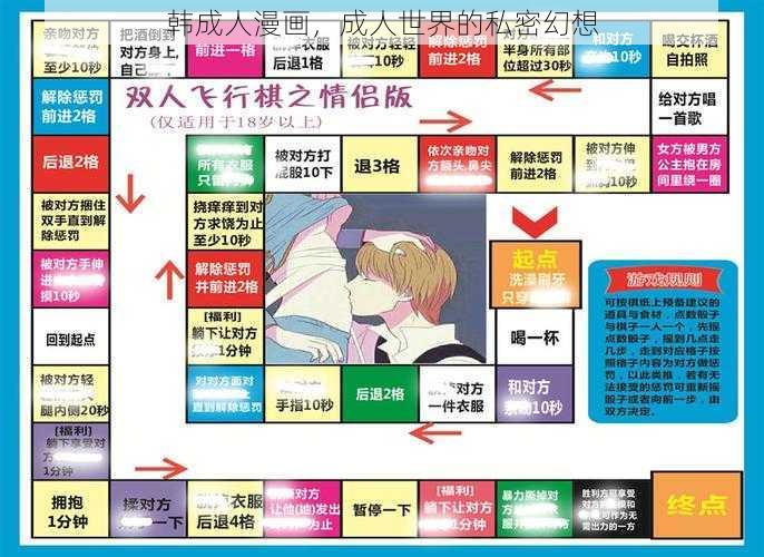 韩成人漫画，成人世界的私密幻想