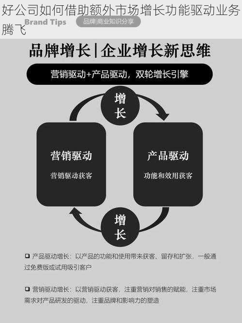 好公司如何借助额外市场增长功能驱动业务腾飞