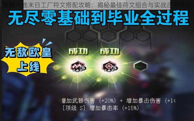 穿越火线末日工厂符文搭配攻略：揭秘最佳符文组合与实战应用技巧