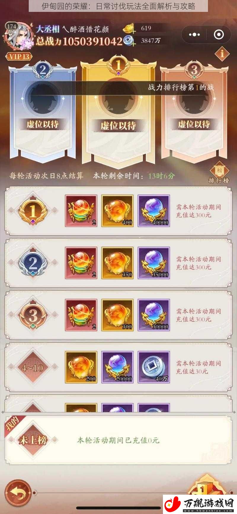 伊甸园的荣耀：日常讨伐玩法全面解析与攻略