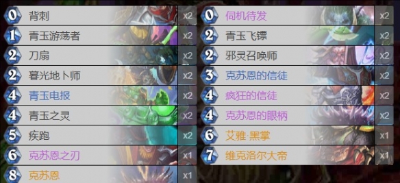 炉石传说幻变青玉贼卡组代码详细解析 攻略助你技能升级