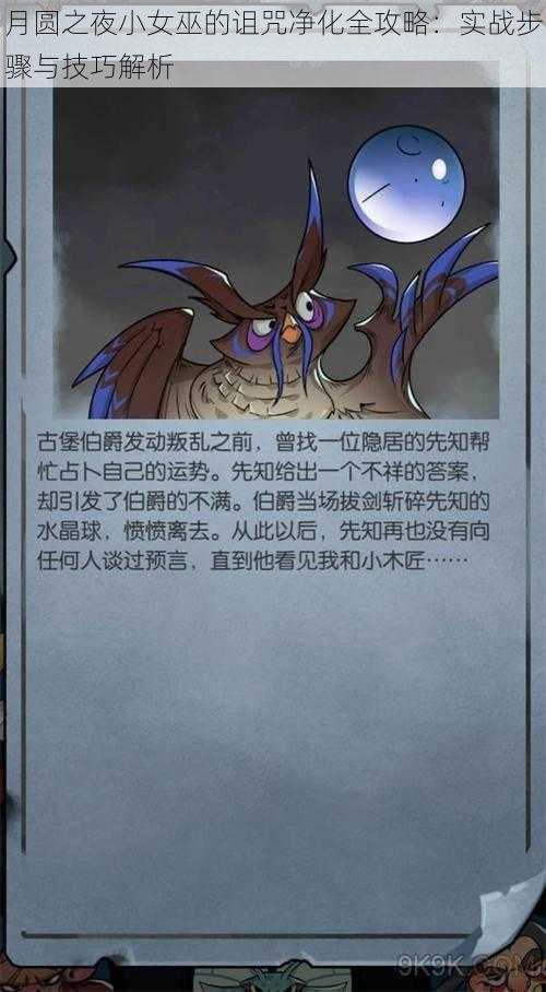 月圆之夜小女巫的诅咒净化全攻略:实战步骤与技巧解析