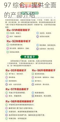 97 综合,提供全面的产品介绍