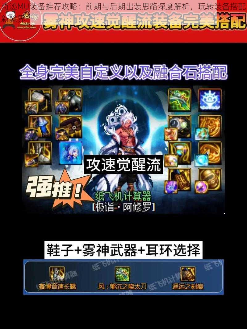 奇迹MU装备推荐攻略:前期与后期出装思路深度解析,玩转装备搭配新境界