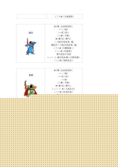 国战纪风云再起连招伤害提升攻略