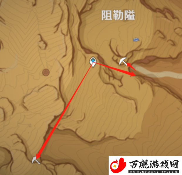 原神万相石采集路线