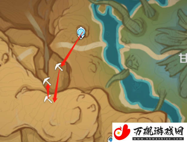 原神万相石采集路线