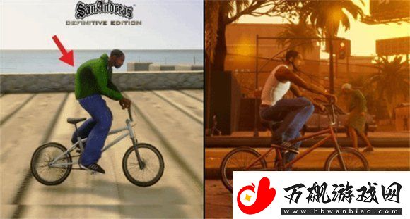 侠盗猎车手三部曲终极版更新后光照对比视频：改进了画面效果