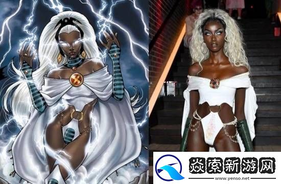 腿长比例惊人的黑珍珠美人