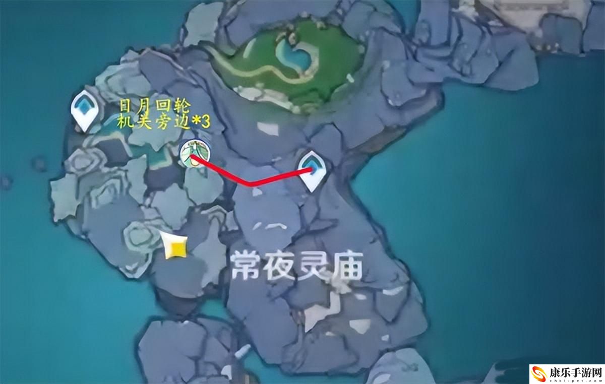 原神漂浮灵分布图_漂浮灵速刷路线