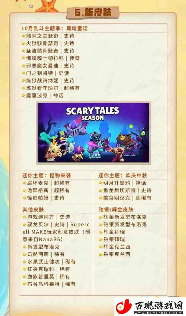 荒野乱斗新版本更新公告