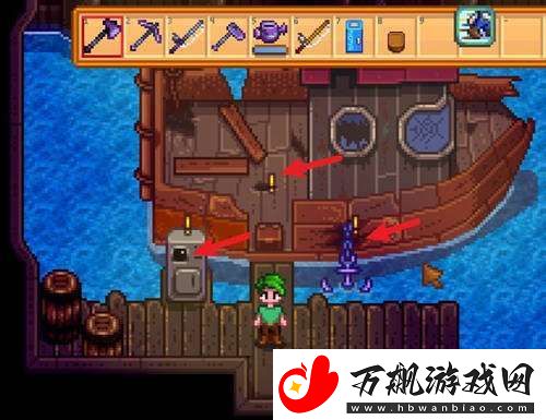 星露谷物语姜岛怎么去