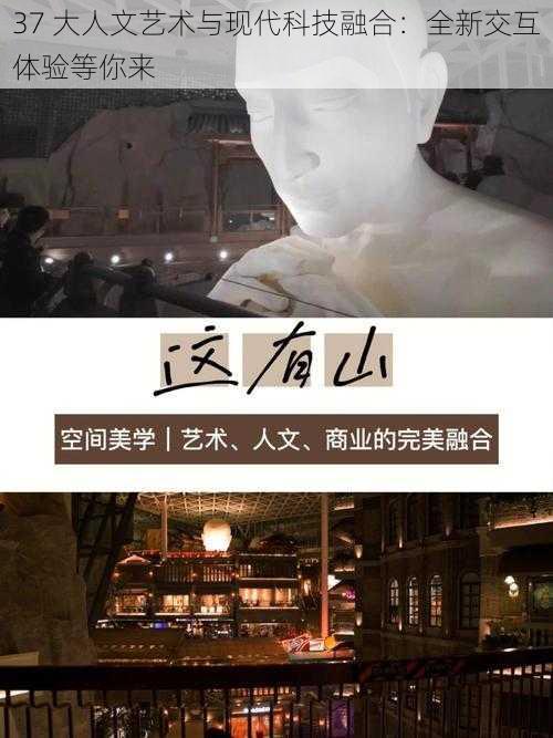 37 大人文艺术与现代科技融合:全新交互体验等你来