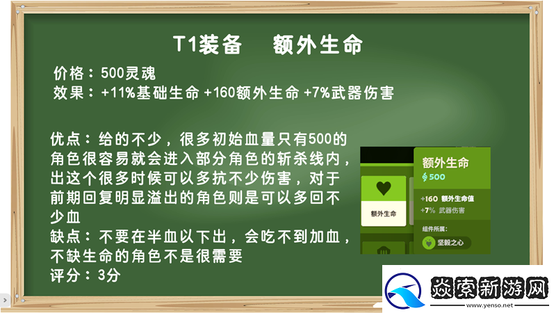 装备打分第一期