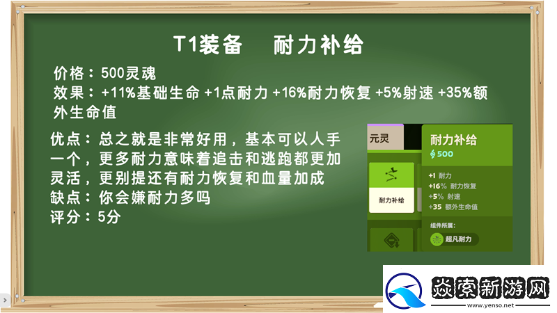 装备打分第一期