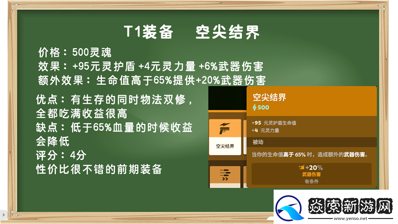 装备打分第一期