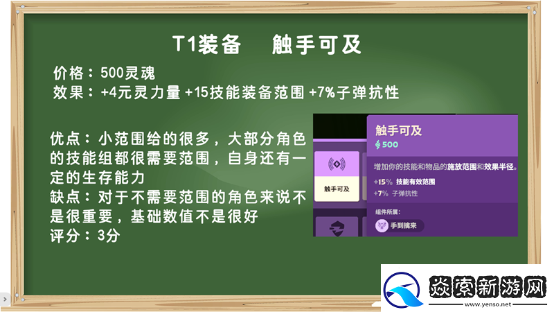 装备打分第一期