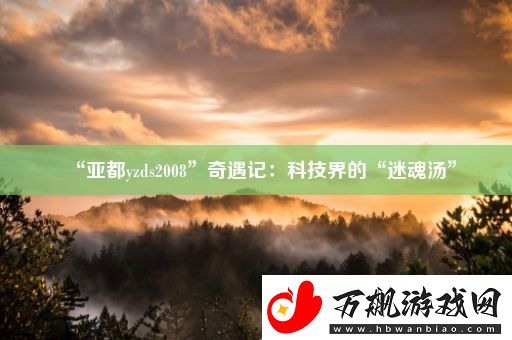 “亚都yzds2008”奇遇记