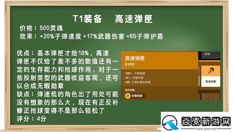 装备打分第一期