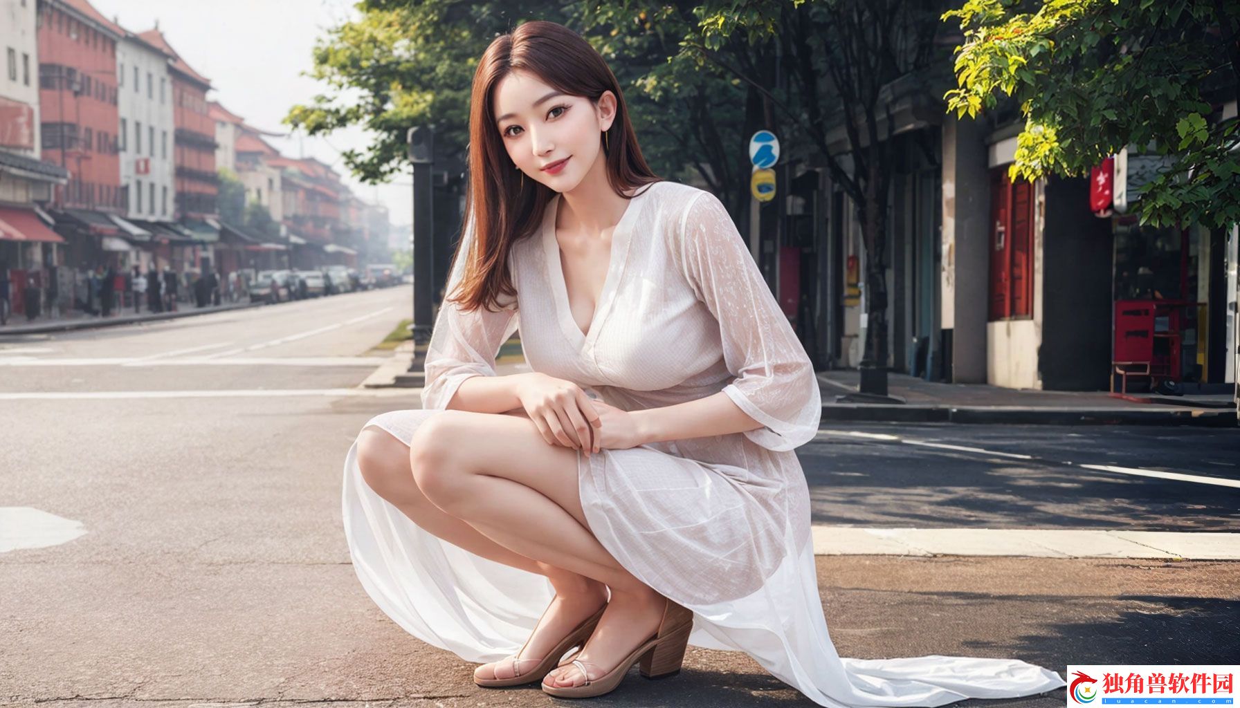 人口工彩画免下