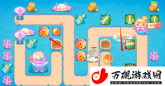 保卫萝卜4海的闺女14金萝卜道具全清过关技巧