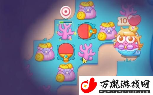 保卫萝卜4海的闺女第47关图文攻略