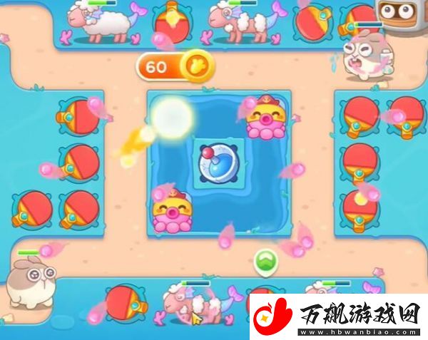保卫萝卜4海的闺女56金萝卜道具全清过关技巧