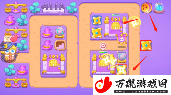 保卫萝卜4阿波与魔法宝藏第74关怎么过