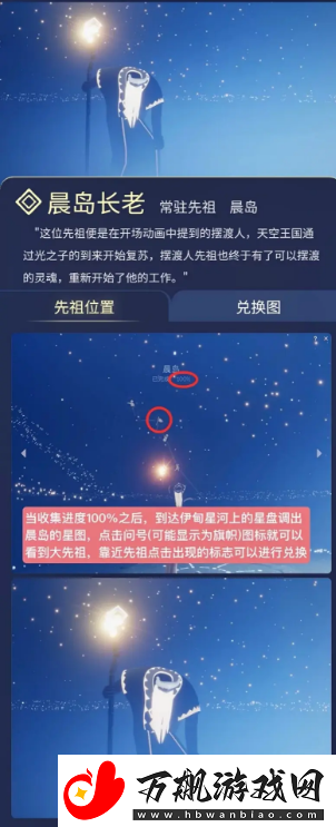 光遇晨岛所有先祖位置在哪