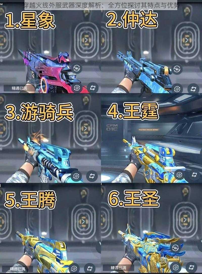 穿越火线外服武器深度解析:全方位探讨其特点与优势