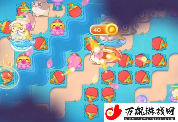 保卫萝卜4海的闺女第47关图文攻略