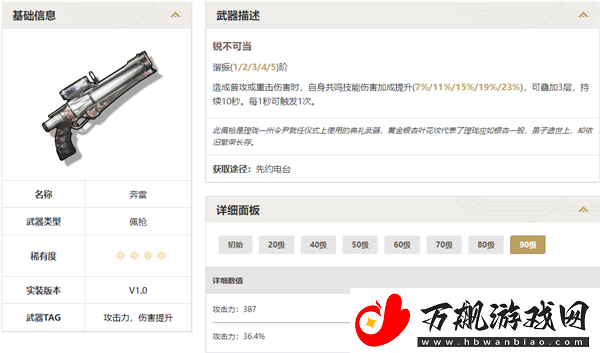 鸣潮大月卡武器选哪个