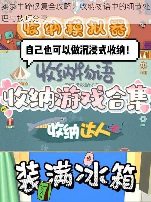 实录牛蹄修复全攻略:收纳物语中的细节处理与技巧分享